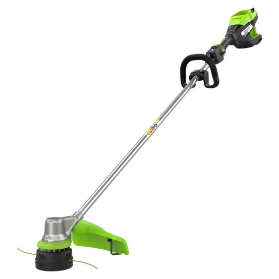 Аккумуляторный триммер Greenworks ST121 бесщеточный, 82V c АКБ 2,5 Ач + ЗУ 8А двойное