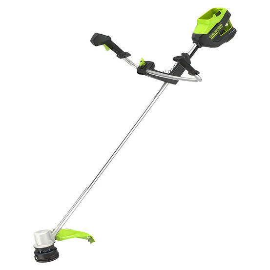 Аккумуляторный триммер Greenworks GD82BCB бесщеточный, 82V без АКБ и ЗУ