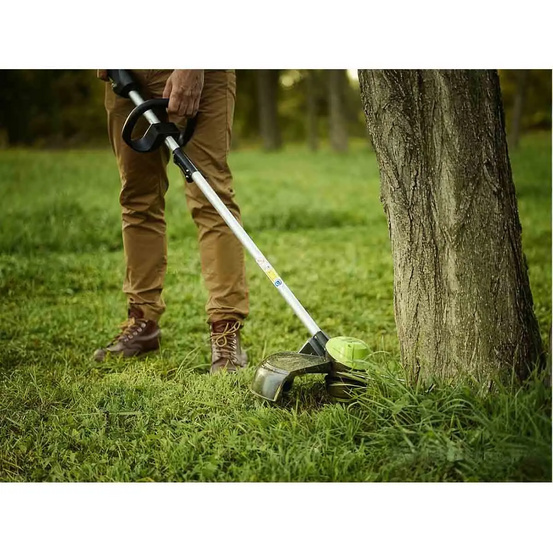 Аккумуляторный триммер Greenworks GD60LT бесщеточный, 60V с АКБ 8 Ач + ЗУ 2А