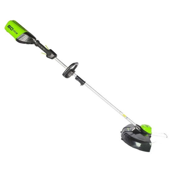 Аккумуляторный триммер Greenworks GD60LT бесщеточный, 60V с АКБ 5 Ач, без ЗУ