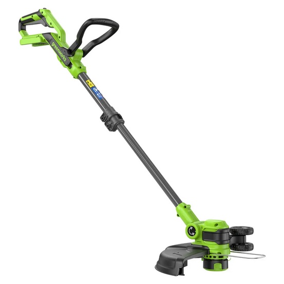 Аккумуляторный триммер Greenworks GD40LT331, 40V с АКБ 4 Ач USB + ЗУ 4А двойное