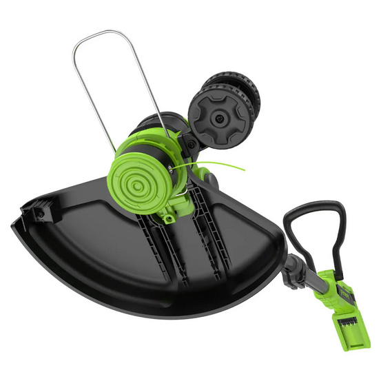 Аккумуляторный триммер Greenworks GD40LT331, 40V с АКБ 2 Ач USB + ЗУ 2А