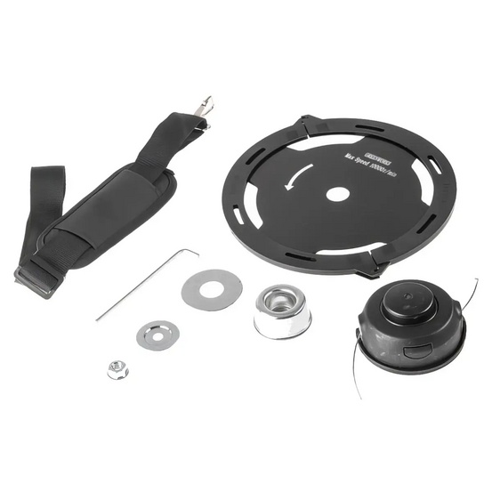 Аккумуляторный триммер Greenworks GD40BC бесщеточный, 40V с АКБ 4 Ач USB + ЗУ 2А