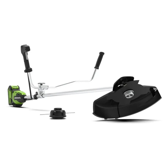 Аккумуляторный триммер Greenworks GD40BCB бесщеточный, 40V без АКБ и ЗУ