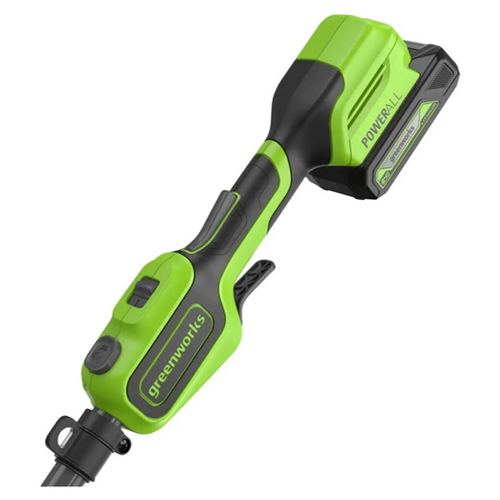 Аккумуляторный триммер Greenworks GD24LT331 бесщеточный, 24V с АКБ 4 Ач + ЗУ 2А
