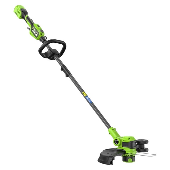 Аккумуляторный триммер Greenworks GD24LT331 бесщеточный, 24V с АКБ 4 Ач + ЗУ 2А