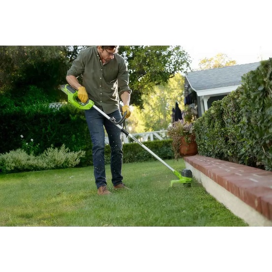 Аккумуляторный триммер Greenworks G40LT30, 40V с АКБ 4 Ач USB + ЗУ 2А