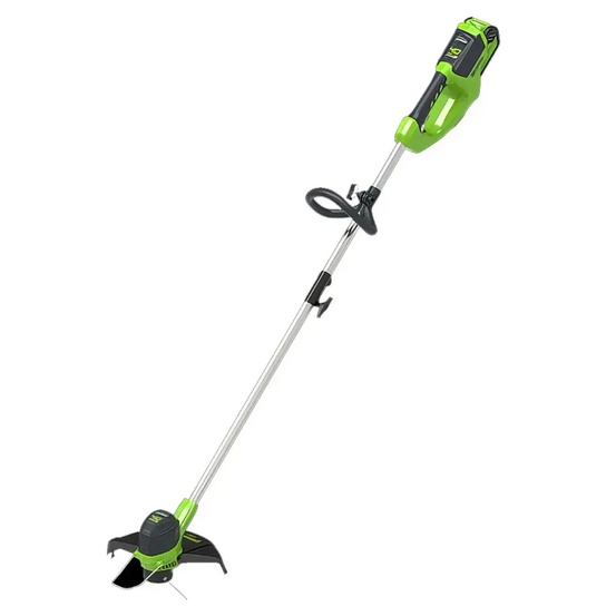 Аккумуляторный триммер Greenworks G40LT30K4, 40V с АКБ 4 Ач + ЗУ 2А