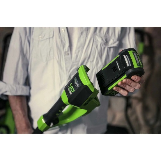 Аккумуляторный триммер Greenworks G40LT30K2, 40V с АКБ 2 Ач + ЗУ 2А