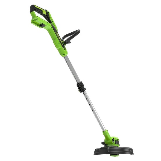 Аккумуляторный триммер Greenworks G24LT30, 24V c АКБ 4 Ач USB + ЗУ 2А двойное