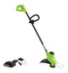 Аккумуляторный триммер Greenworks G24LT25, 24V c АКБ 2 Ач + ЗУ