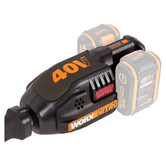 Аккумуляторный триммер WORX NITRO WG186E.92 40V, без АКБ и ЗУ