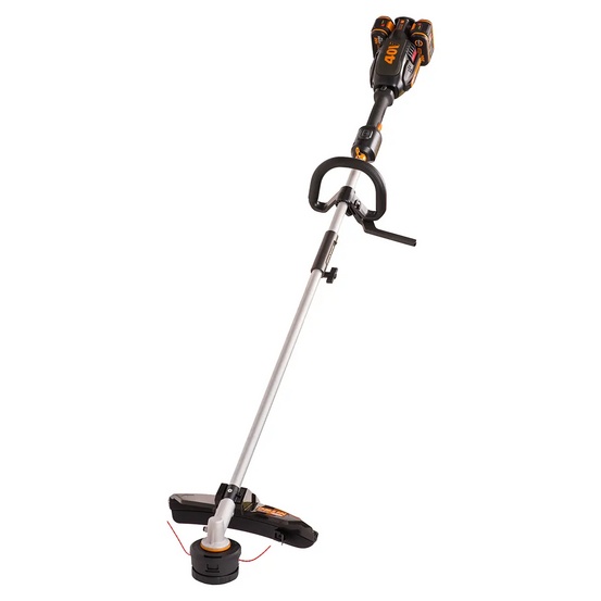 Аккумуляторный триммер WORX NITRO WG186E.1  40V, 4Ач х2, ЗУ