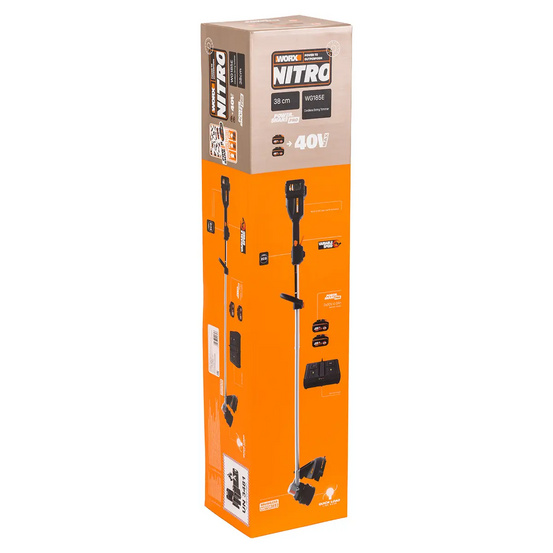 Аккумуляторный триммер WORX WG185E.9 40V, без АКБ и ЗУ