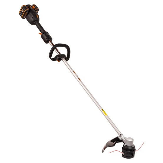 Аккумуляторный триммер WORX WG185E 40V, 4Ач х2, ЗУ