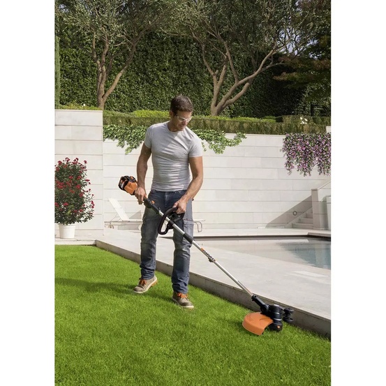 Аккумуляторный триммер WORX WG184E.9 40V, без АКБ и ЗУ