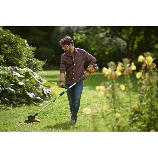 Аккумуляторный триммер WORX WG184E 40V, 2Ач х2, ЗУ