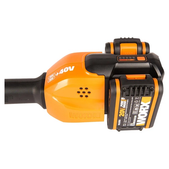 Аккумуляторный триммер WORX WG184E 40V, 2Ач х2, ЗУ