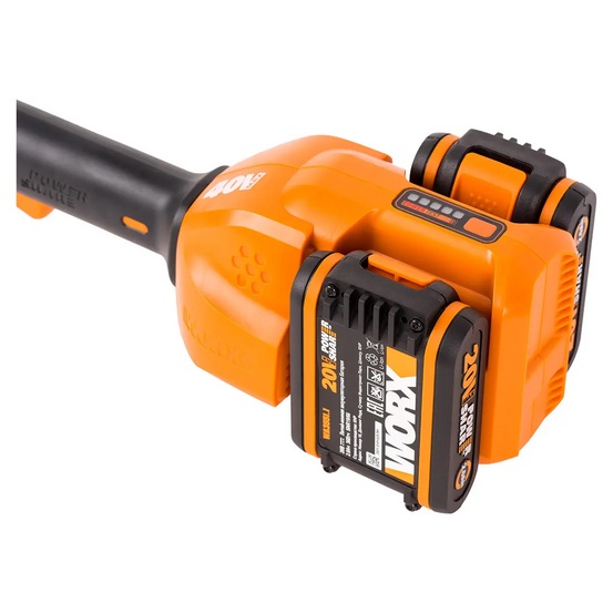 Аккумуляторный триммер WORX WG183E 40V, 2Ач х2, ЗУ