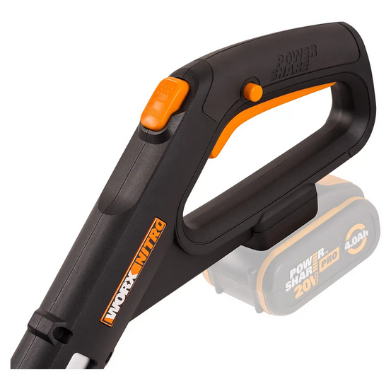 Аккумуляторный триммер WORX WG173E.9 20V, без АКБ и ЗУ