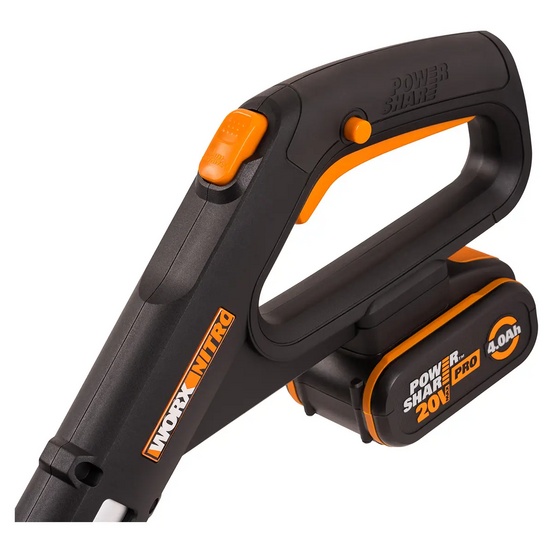 Аккумуляторный триммер WORX WG173E 20V, 4Ач х1, ЗУ
