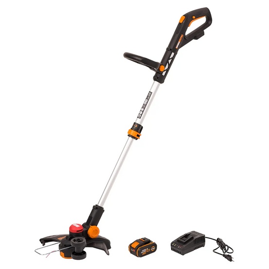 Аккумуляторный триммер WORX WG173E 20V, 4Ач х1, ЗУ