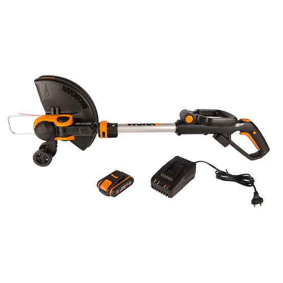 Аккумуляторный триммер WORX WG163E.2 20V, 2Ач х1, ЗУ