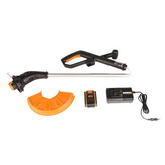 Триммер аккумуляторный WORX WG157E, 20V, 25 см, 2Ач х1, ЗУ