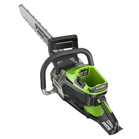 Аккумуляторная бесщеточная цепная пила Greenworks OCS800 82V (50см) 5,0 кВт без АКБ и ЗУ