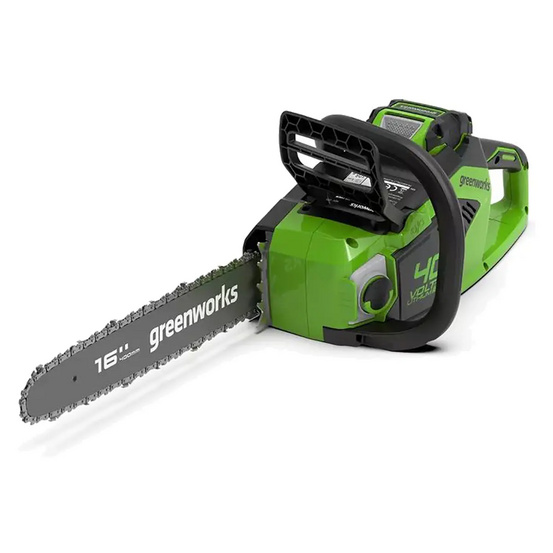 Аккумуляторная бесщеточная цепная пила Greenworks GD40CS18 40V (40см) без АКБ и ЗУ