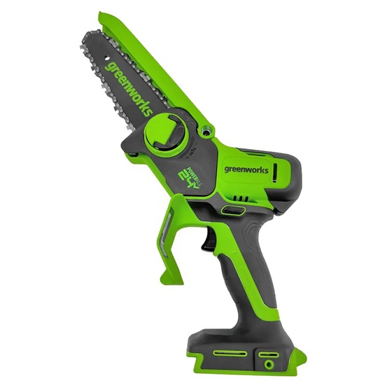 Аккумуляторная бесщеточная цепная мини пила Greenworks GD24CSMNX 24V (15см) без АКБ и ЗУ