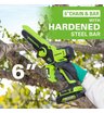 Аккумуляторная бесщеточная цепная мини пила Greenworks GD24CSMNX 24V (15см) без АКБ и ЗУ