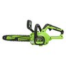 Цепная пила аккумуляторная Greenworks GD24CS30K4U 24V, 30см, бесщеточная, c АКБ 4 Ач с USB + ЗУ