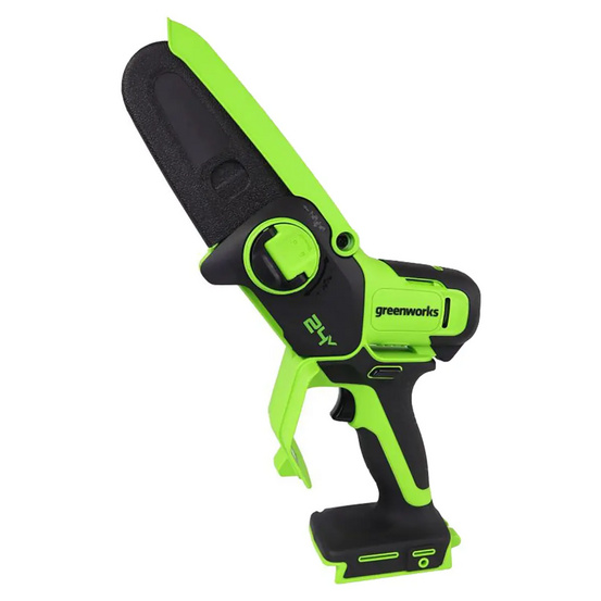 Аккумуляторная бесщеточная цепная мини пила Greenworks G24MCS10 24V (10см) без АКБ и ЗУ