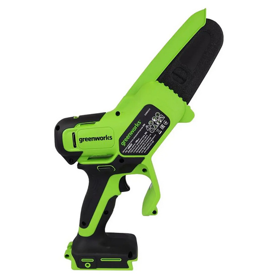 Аккумуляторная бесщеточная цепная мини пила Greenworks G24MCS10 24V (10см) без АКБ и ЗУ