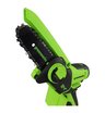 Аккумуляторная бесщеточная цепная мини пила Greenworks G24MCS10 24V (10см) без АКБ и ЗУ