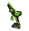 Цепная мини пила аккумуляторная Greenworks G24MCS10K4 24V, 10см, с АКБ 4 Ач + ЗУ