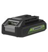 Цепная аккумуляторная пила Greenworks G24CS25K2 24V, 25см, c АКБ 2 Ач + ЗУ
