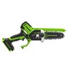 Аккумуляторная цепная пила Greenworks G24CS15 24V (15см), с АКБ 4 Ач + ЗУ