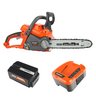 Аккумуляторная цепная пила Patriot CS 402 XL 40В, с АКБ 2.5 Ач + ЗУ