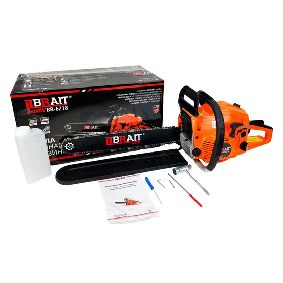 Пила цепная бензиновая BRAIT BR-6218