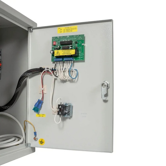 Блок автозапуска АВР-63 230/400В, 63А для однофазной/трехфазной сети (одноцилиндровый генератор)