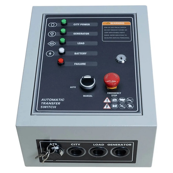 Блок автоматического ввода резерва (АВР) Dinking 7-контактный