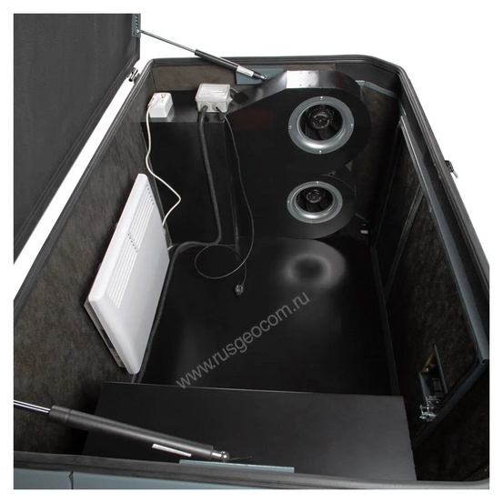 Супертихий зимний кожух для генератора 1400SS RAL 7031