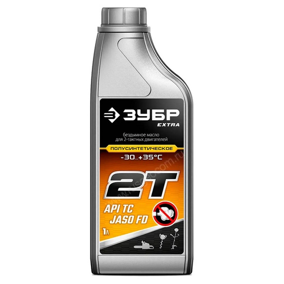 Полусинтетическое масло ЗУБР Extra 2Т-П