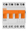 Модульный переключатель трехпозиционный TDM МП-63 4P 63А  для трехфазной сети