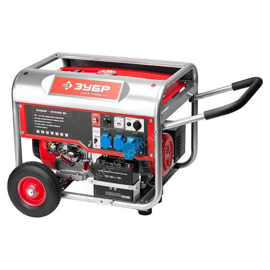 Набор колес и рукояток для генераторов ЗУБР ЗЭСБ-РК-2 свыше 4000 Вт