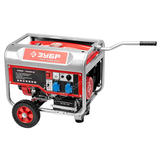 Набор колес и рукояток для генераторов ЗУБР ЗЭСБ-РК-1 до 3500 Вт