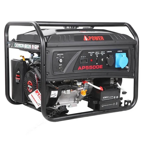 Бензиновый генератор A-iPower Lite AP5500E + блок автозапуска A-iPower 230 В, 50 А