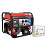 Бензиновый генератор A-iPower A8500EA в тихом зимнем кожухе 1200 RAL 8019 + блок автозапуска A-iPower 230В/400В 100А 8 ПИН